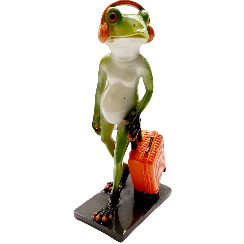 🐸FROG 9” SCULPTURE FIGURINE STATUES - BRAND NEW🐸